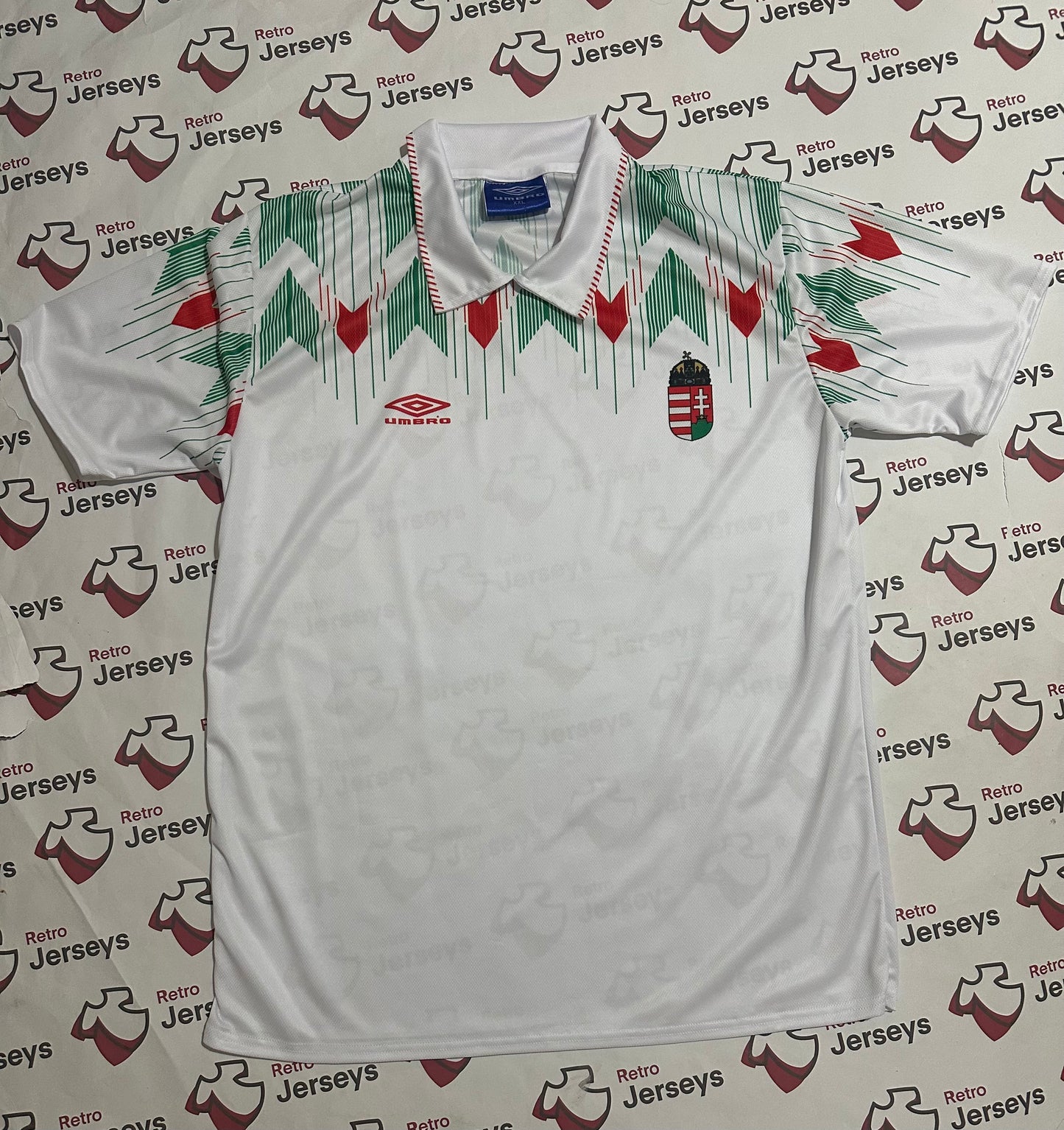 Hungary National Shirt 1991 Home - Retro Jerseys, Magyarország mez