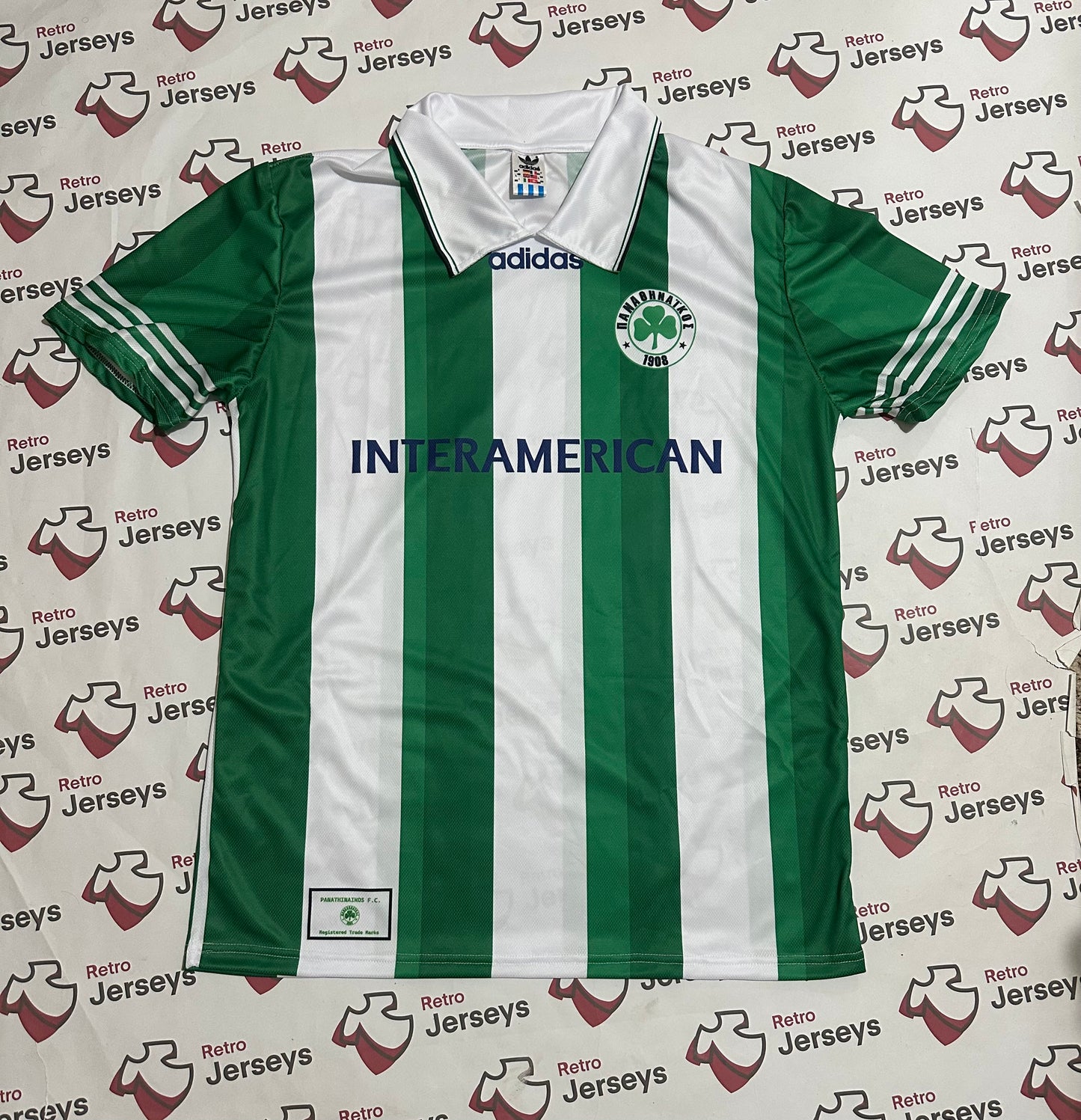 Panathinaikos Shirt 1996-1997 Third - Retro Jerseys, φανέλα Παναθηναϊκός