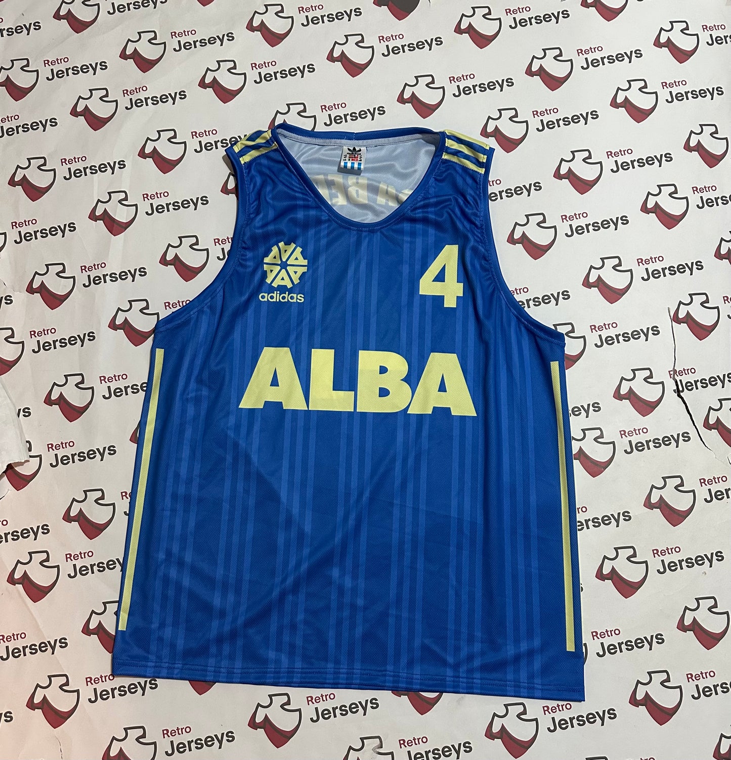 Alba Berlin Basketball Shirt 1996-1997 Away - Retro Jerseys, Alba Berlin Trikot, Alba Retro Trikot