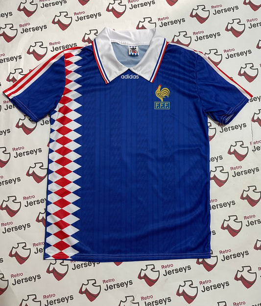 France National Shirt 1994 Home - Retro Jerseys, maillot France national