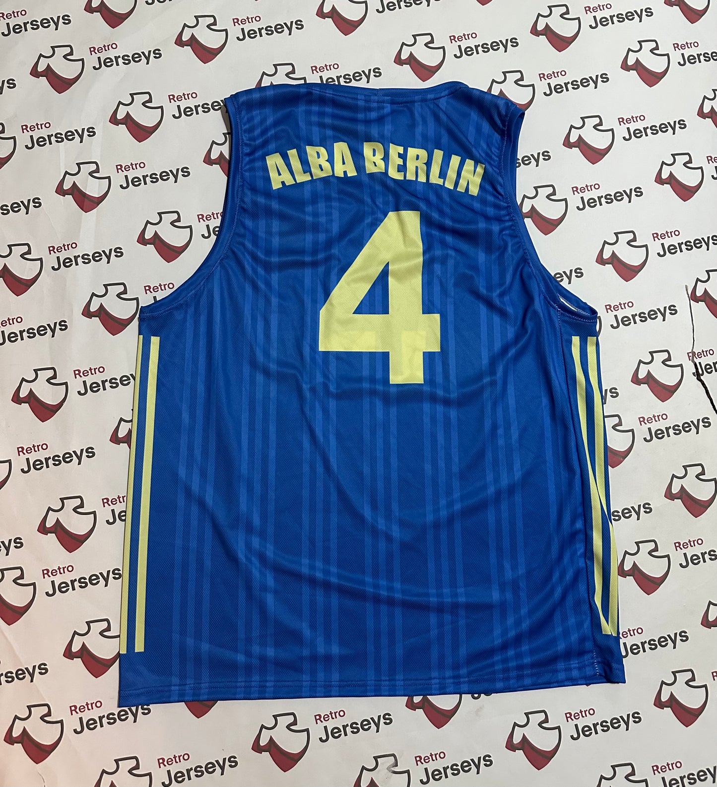 Alba Berlin Basketball Shirt 1996-1997 Away - Retro Jerseys, Alba Berlin Trikot, Alba Retro Trikot