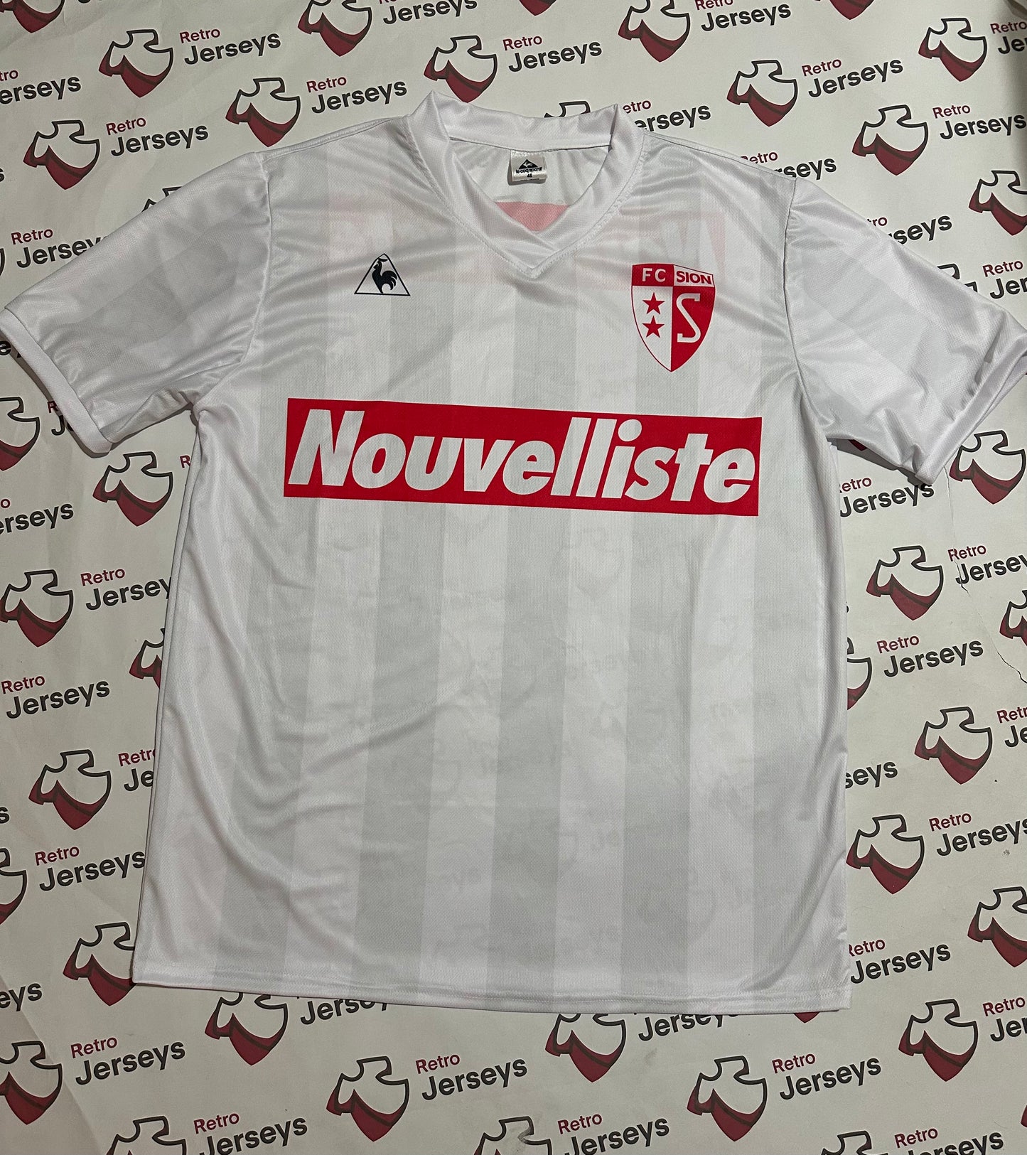 FC Sion Shirt 1985-1986 Home - Retro Jerseys, FC Sion Trikot, FC Sion Retro