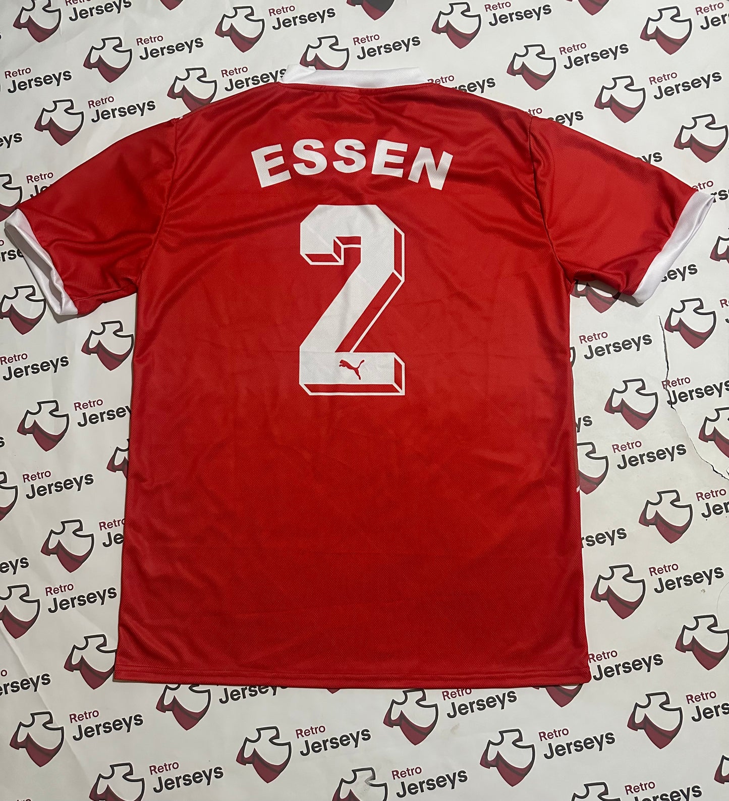 Rot Weiss Essen Shirt 1989-1990 Home - Retro Jersey, Rot Weiss Essen trikot