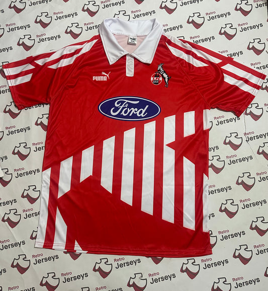 FC Köln Shirt 1994-1995 Away - Retro Jersey, FC Köln trikot, FC Köln Retro Trikot