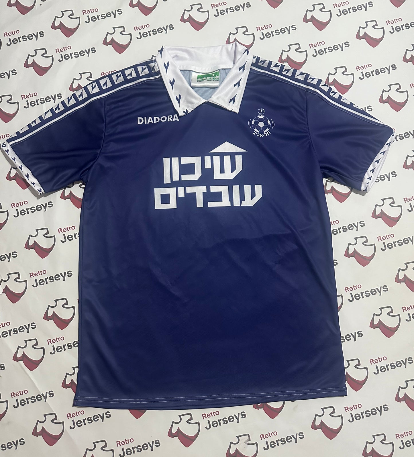 Hapoel Tel Aviv Shirt 1995-1996 Away - Retro Jerseys, חולצה של הפועל תל אביב