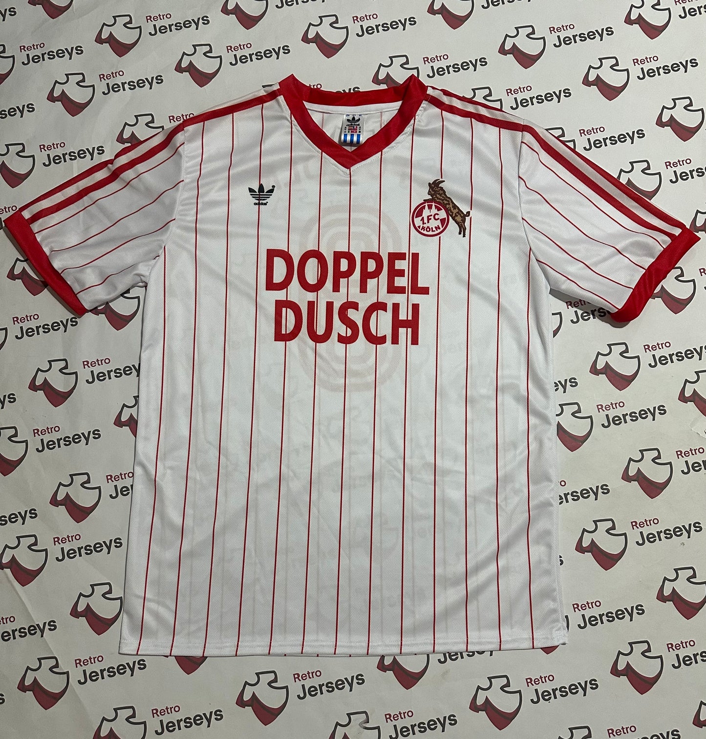 FC Köln Shirt 1982-1983 Home - Retro Jersey, FC Köln trikot, FC Köln Retro Trikot