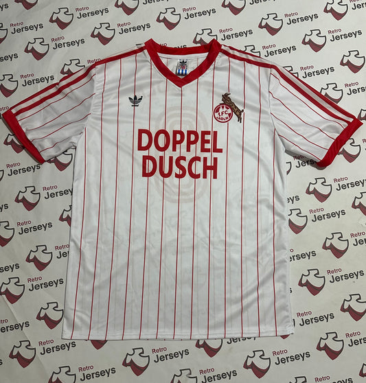 FC Köln Shirt 1982-1983 Home - Retro Jersey, FC Köln trikot, FC Köln Retro Trikot