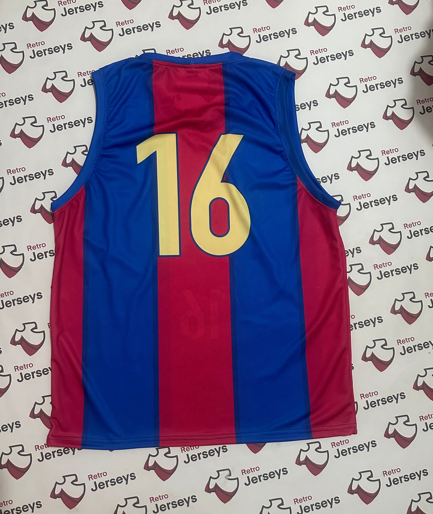 FC Barcelona Basketball Shirt 1998-2000 Home - Retro Jerseys, Camiseta de baloncesto del FC Barcelona